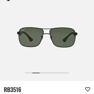 Ray-Ban Black Polarized Sunglasses
